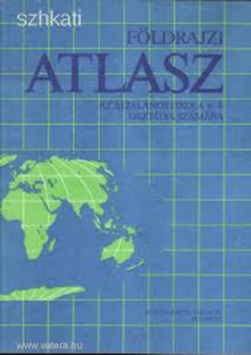 Földrajzi atlasz az általános iskola 6-8. osztálya számára antikvár