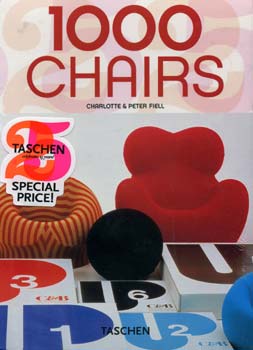 Charlotte & Peter Fiell: 1000 Chairs (angol-német-francia nyelvű) antikvár