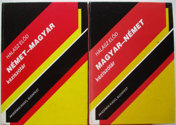 Halász Előd (szerk.): Magyar-német, német-magyar kéziszótár I-II. antikvár