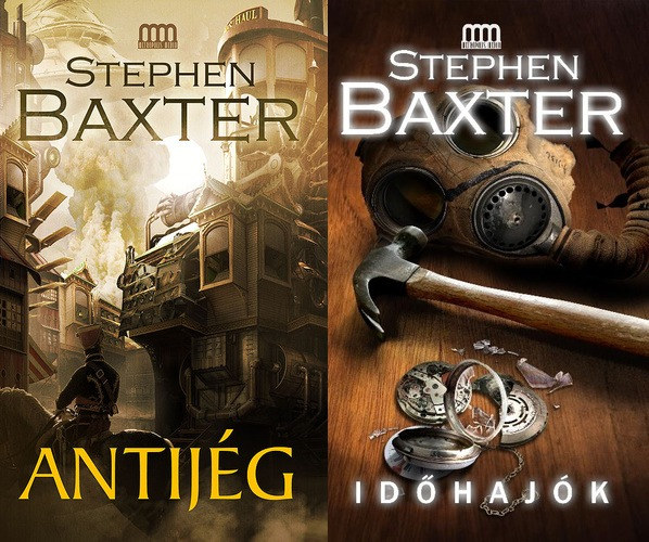 Stephen Baxter: 2 db Stephen Baxter sci-fi regény: Antijég + Időhajók antikvár