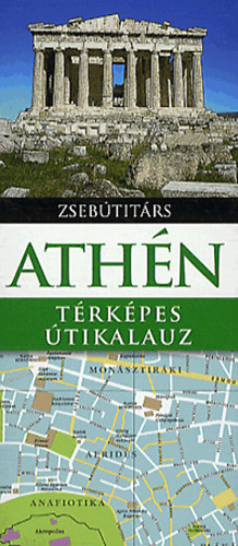 Athén - Térképes útikalauz antikvár