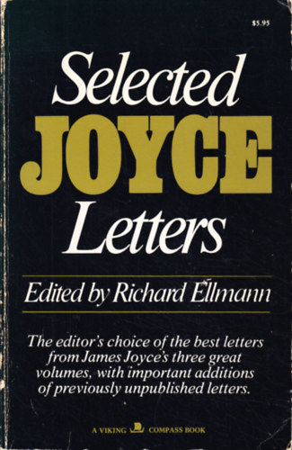 Richard Ellmann: Selected Letters of James Joyce antikvár