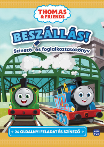 Thomas & Friends - Beszállás! Színező- és foglalkoztatókönyv  könyv