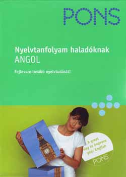 Hald, Katja: PONS - Nyelvtanfolyam haladóknak - Angol (tankönyv + 2 CD) antikvár