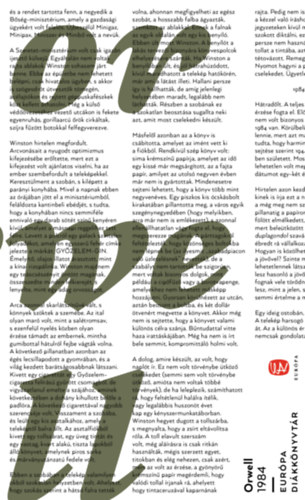 Orwell George: 1984 könyv