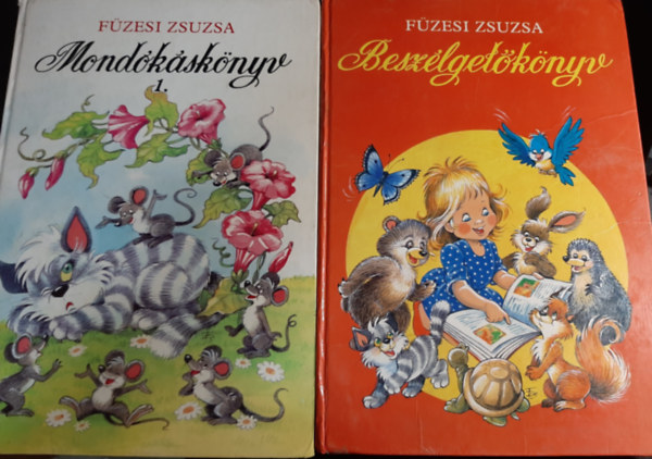 Füzesi Zsuzsa: Mondókáskönyv 1. + Beszélgetőkönyv (2 kötet egyben) könyv