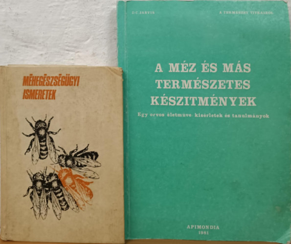 Méhészeti könyvcsomag antikvár