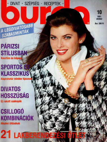 ACSAY JUDIT: Burda 1991. október antikvár