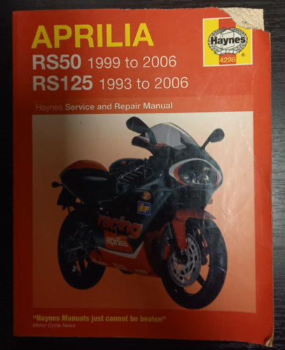 Phil Mather: Aprilia - RS50 1999 to 2006, RS125 1993 to 2006 antikvár