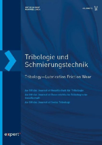 Tribologie und Schmierungstechnik 72, 3-4 (2025) idegen