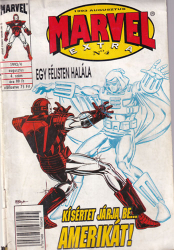 Láng István: Marvel extra No 4  - 1993 augusztus antikvár