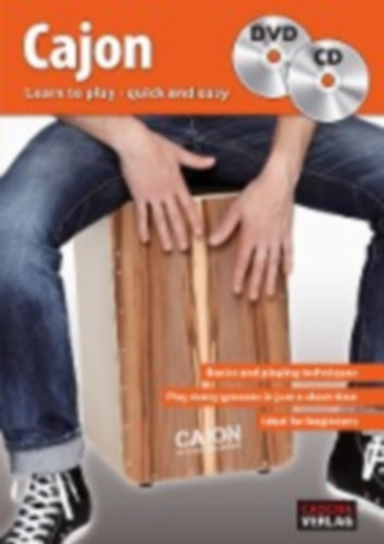 Cajon: Learn to play - quick and easy + CD + DVD idegen