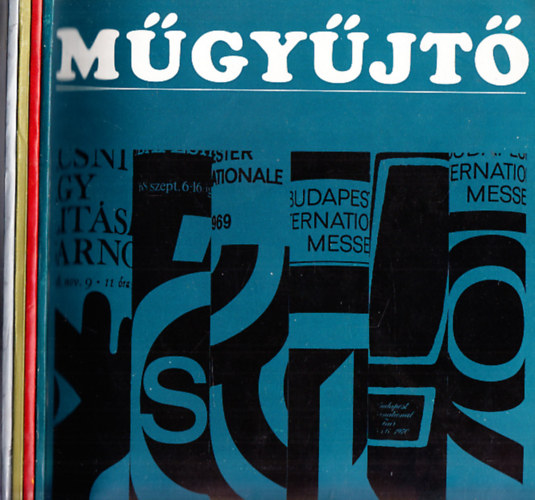 Műgyűjtő 1971/1-4. (III. évfolyam) antikvár