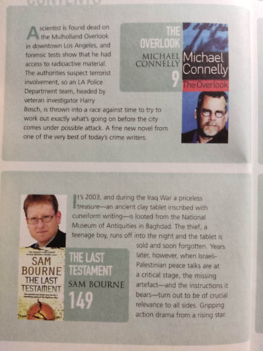 Michael Connelly, Sam Bourne, Nick Ward, Sinéad O'Brien, Linwood Barclay: Reader's Digest Select Edition: The Overlook - The Last Testament - Left for Dead - No Time for Goodbye antikvár