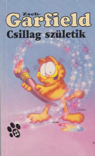 Zseb-Garfield 22. - Csillag születik FEKETE-FEHÉR KÉPREGÉNY antikvár