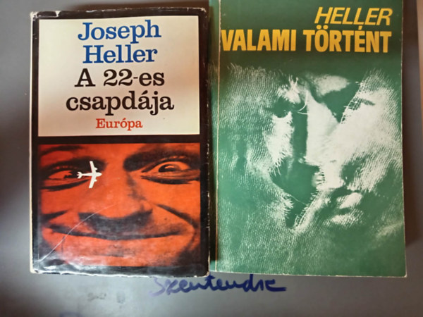 Joseph Heller: a 22-es csapdája + Valami történt (2 db) antikvár