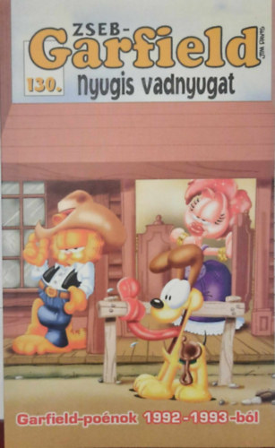 Jim Davis: ZsebGarfield 130 Nyugis vadnyugat antikvár