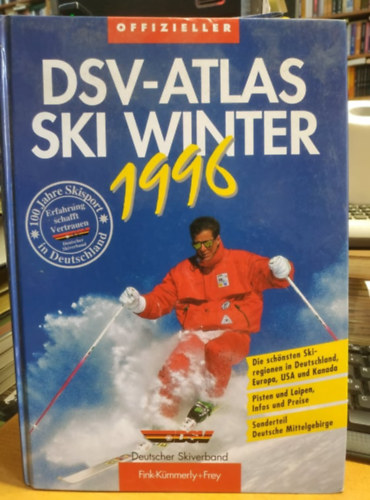 Fink-Kümmerly+Frey: DSV-atlas ski winter 1996 antikvár