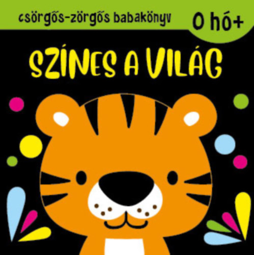Csörgős-zörgős babakönyv - Színes a világ akciós termékkép 1