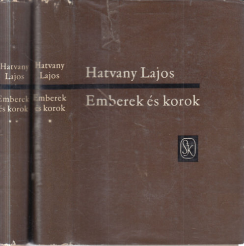 Hatvany Lajos: Emberek és korok I-II. (Regényes korrajzok, naplók, cikkek) antikvár