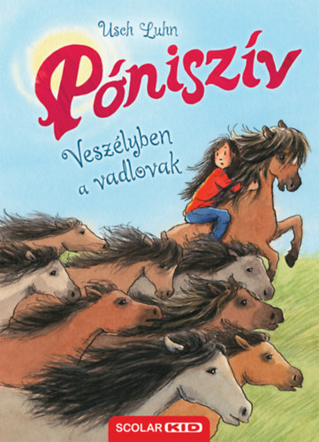 Usch Luhn: Veszélyben a vadlovak (Póniszív 19.) könyv