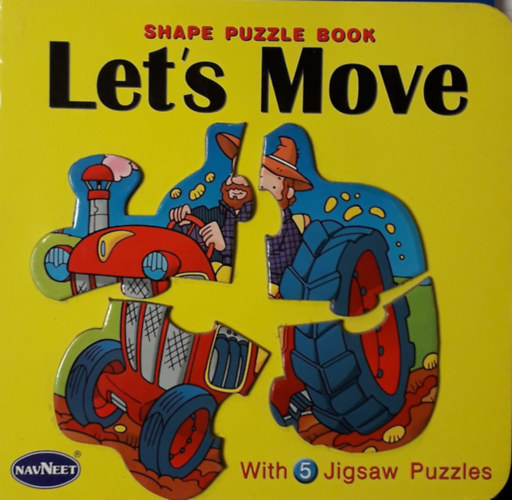 Shape Puzzle Book - Let's Move antikvár