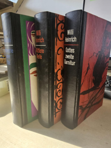 Willi Heinrich: Gottes zweite Garnitur + Mittlere Reife + Geometrie einer Ehe antikvár