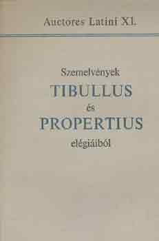 Szemelvények Tibullus és Propertius elégiáiból (Auctores Latini XI.) antikvár