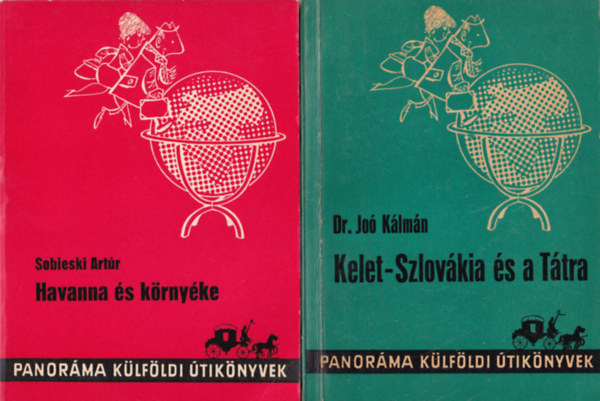 Sobieski Artúr, Dr. Joó Kálmán, Fehérdy Iván, Ember Mária: 4 db Panoráma: Havanna és környéke, Kelet-Szlovákia és a Tátra, Montreal, München antikvár