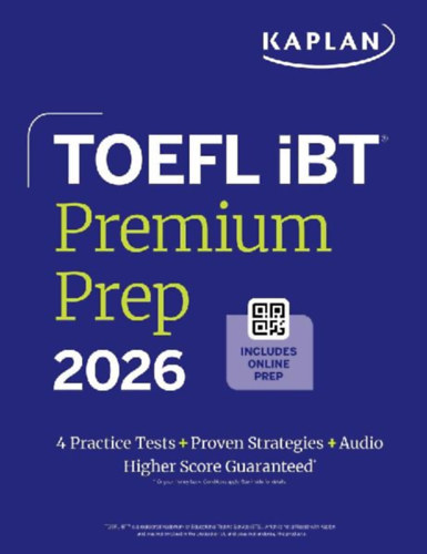TOEFL  iBT Premium Plus 2026 idegen