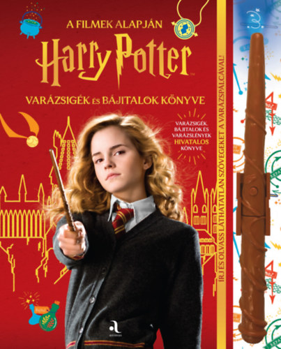 Harry Potter - Varázsigék és bájitalok könyve (varázspálcával) könyv