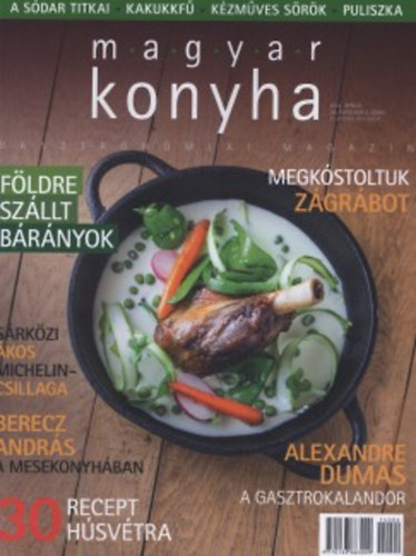 Magyar konyha - 2012. december 36. évfolyam könyv