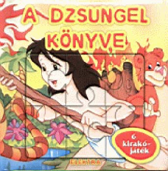 A dzsungel könyve (mese + 6 puzzle) antikvár