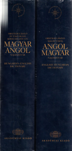 Országh-Magay-Futász-Kövecses: Angol magyar, magyar-angol nagyszótár I-II. antikvár