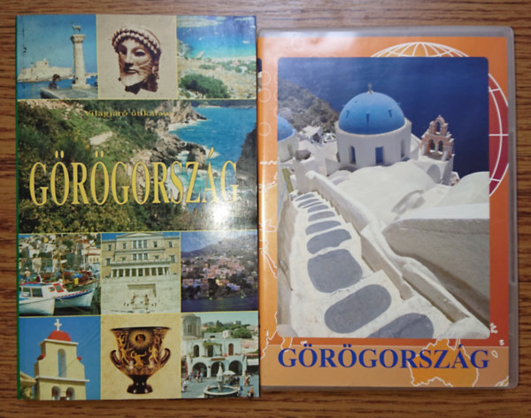 Világjáró útikalauz: Görögország + ajándék Görögország DVD antikvár