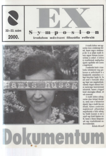 Tolnai Ottó (főszerk.): Ex Symposion 2000/32-33. (egy kötetben) antikvár