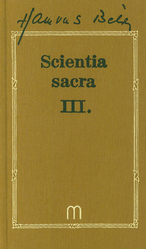 Hamvas Béla: Scientia Sacra III. könyv