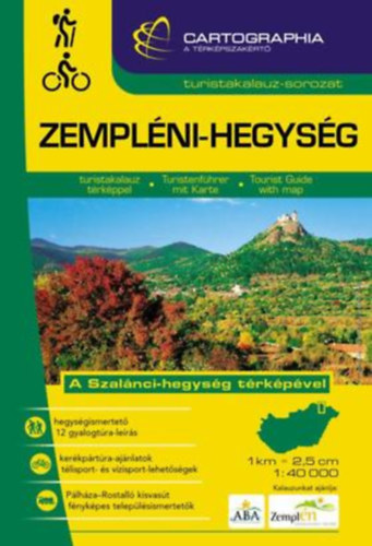 Zempléni-hegység turistakalauz antikvár