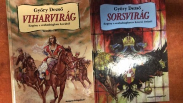 Győry Dezső: Sorsvirág + Viharvirág antikvár