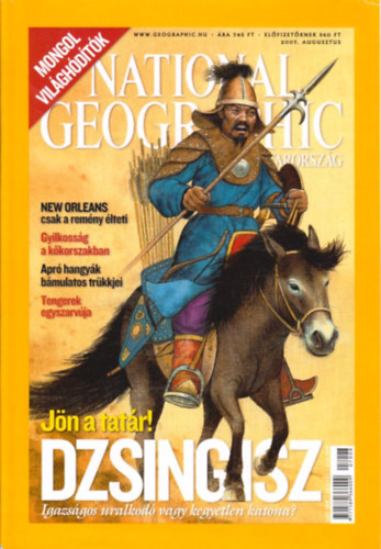ismeretlen: National Geographic Magyarország 2007.augusztus antikvár