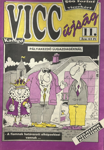 Kacagó Viccújság 1997/11. szám antikvár