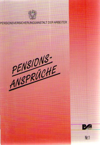 Information über Pensionsansprüche antikvár