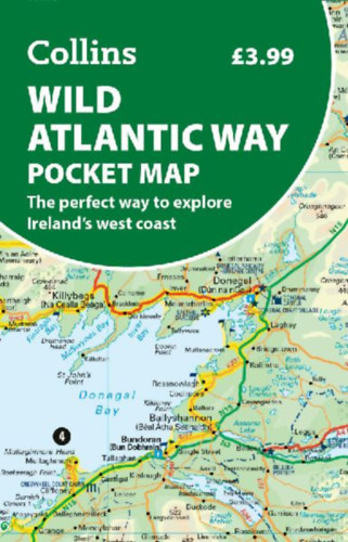 Collins Maps: Wild Atlantic Way Pocket Map idegen