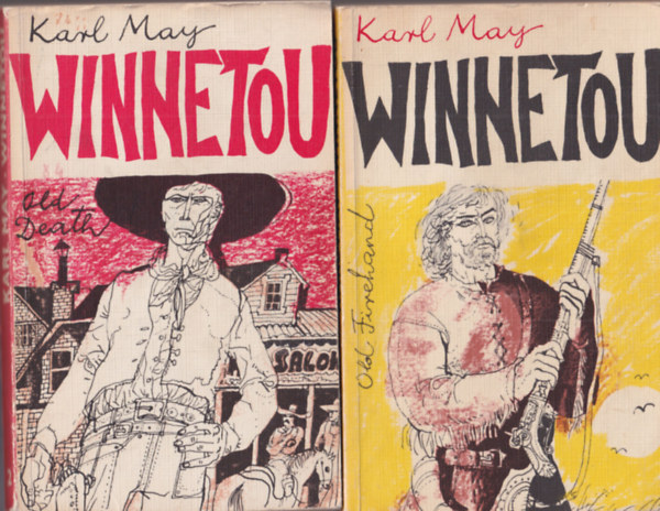 Karl May: 2 db Winnetou ( 2,3. kötet ) - Karl May antikvár