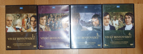 Igor Ciel: A Vivát Benyovszky! című tévéfilmsorozat 4 DVD-n antikvár
