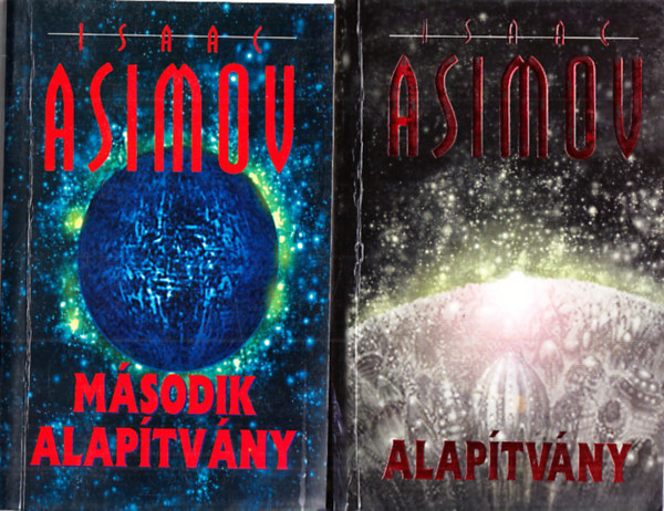 Asimov: Alapítvány + Második alapítvány antikvár
