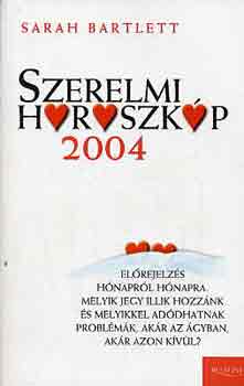 Sarah Bartlett: Szerelmi horoszkóp 2004 könyv