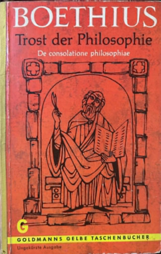 Boethius: Trost der Philosophie antikvár