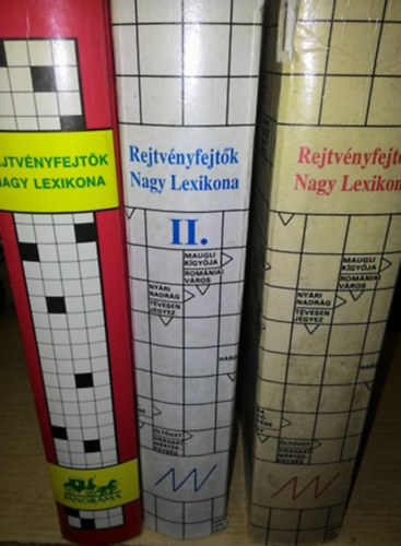 Dr. Garami László: Rejtvényfejtők nagy lexikona I-III. antikvár