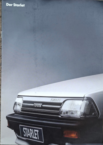 Der Starlat - katalógus - Toyota Starlet antikvár